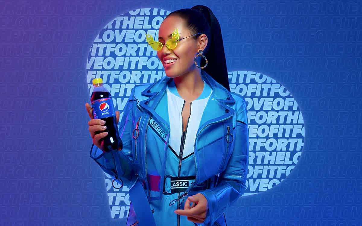 Рекламная кампания PEPSI "Твой выбор" с НАZИМА (Black Star Label)